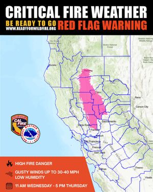 Image post by @calfire on Instagram