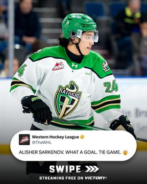 Image post by @westernhockeyleague on Instagram