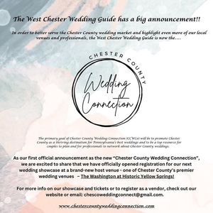 Image post by @ChesterCoWeddingCo on Facebook
