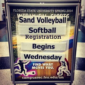 Image post by @fsucampusrec on Instagram