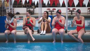 Image post by @HuskerSwimNDive on Twitter