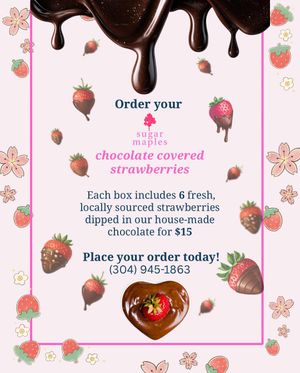 Image post by @sugarmapleswv on Instagram