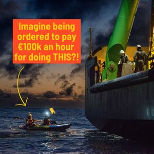 Image post by @greenpeace on Instagram