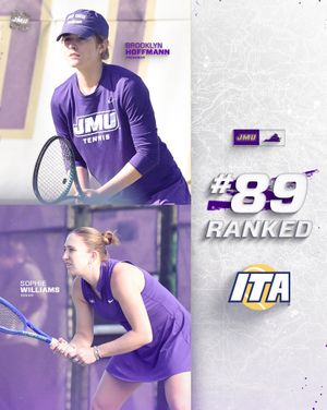 Image post by @jmuwtennis on Instagram