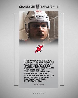 Image post by @NHLde on Twitter