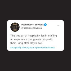 Image post by @pearlresortsilvassa on Instagram