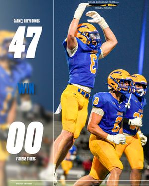 Image post by @carmel_football on Instagram