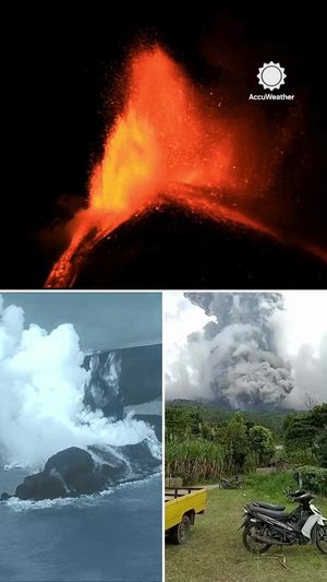 Video post by @AccuWeather on Facebook