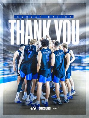 Image post by @byumvolleyball on Instagram
