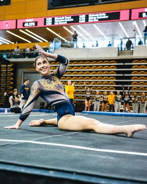Image post by @wvugymnastics on Instagram