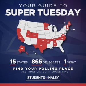 Image post by @studentsforhaley on Instagram