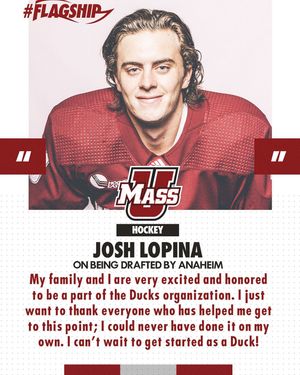 Image post by @umasshockey on Instagram