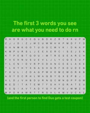 Image post by @duolingoenglishtest on Instagram