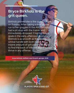 Image post by @openserieslacrosse on Instagram