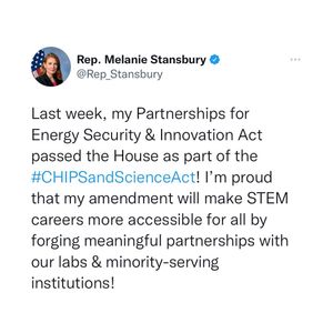 Image post by @repstansbury on Instagram