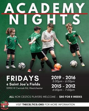 Image post by @TheCelticsSoccerClub on Facebook