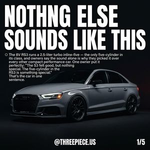 Image post by @threepiece.us on Instagram