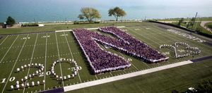 Image post by @NorthwesternU on Twitter