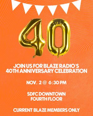 Image post by @BlazeRadioASU on Twitter