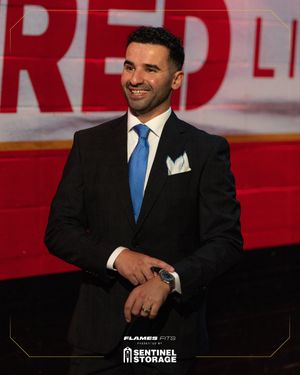 Image post by @NHLFlames on Twitter