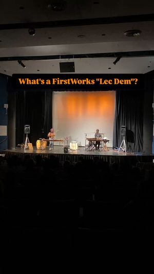 Video post by @FirstWorksProvidence on Facebook
