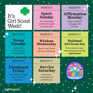 Image post by @sdgirlscouts on Instagram
