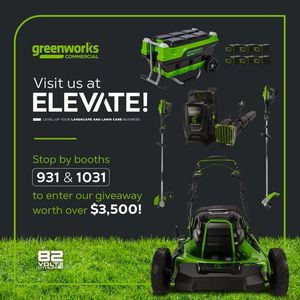 Image post by @greenworkscommercial on Facebook