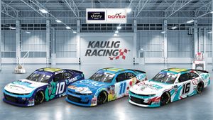 Image post by @KauligRacing on Twitter