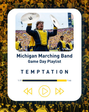Image post by @umichband on Instagram