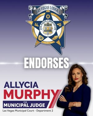 Image post by @Allycia Murphy for Las Vegas Municipal Court, Department 2 on Facebook
