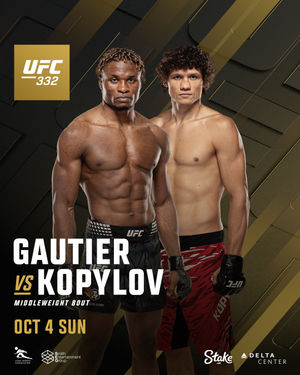 Image post by @ufc_korea on Instagram