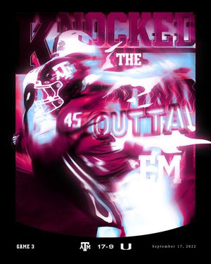 Image post by @aggiefootball on Instagram