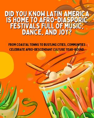 Image post by @afrolatino_culture_fest on Instagram
