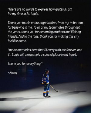 Image post by @stlouisblues on Instagram