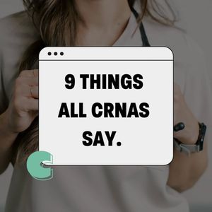 Image post by @thecrnaclub on Instagram