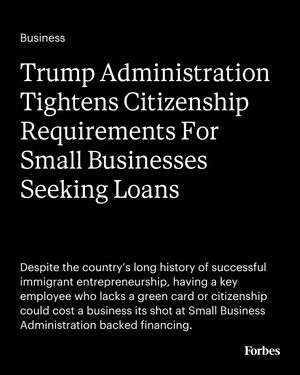 Image post by @forbes on Instagram