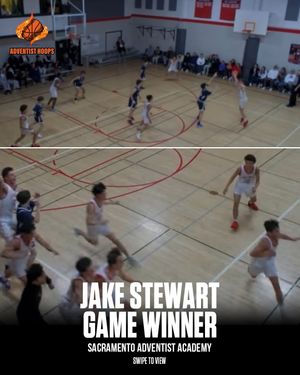 Image post by @adventisthoops on Instagram