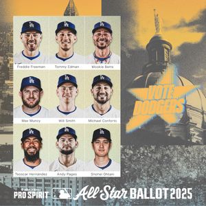 Image post by @Dodgers on Twitter