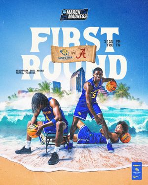 Image post by @HofstraMBB on Twitter