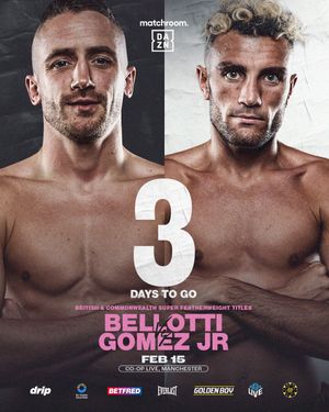 Image post by @MatchroomBoxing on Twitter