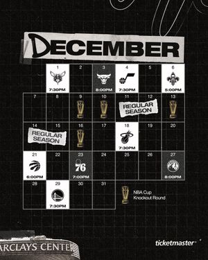 Image post by @BrooklynNets on Twitter