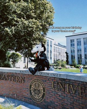 Image post by @northeastern on Instagram