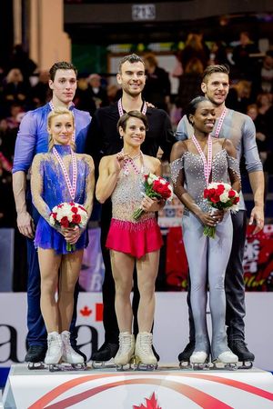 Image post by @patinageqc on Facebook