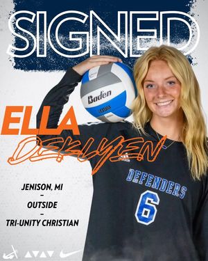 Image post by @hopecollegevolleyball on Facebook