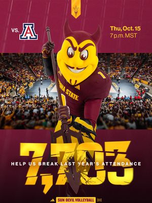 Image post by @sundevilathletics on Instagram
