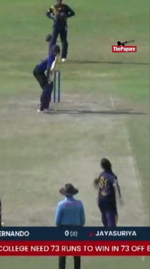 Video post by @thepaparecricket on Facebook
