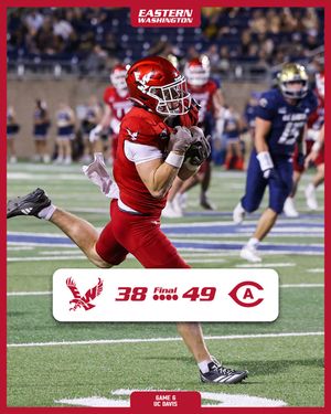 Image post by @ewu_football on Instagram