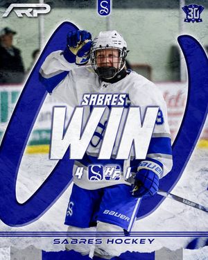 Image post by @SabreBoysHockey on Facebook