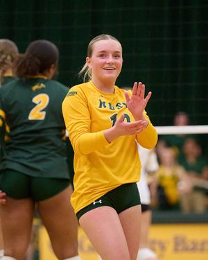 Image post by @ndsuvolleyball on Instagram