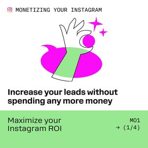Image post by @manychat on Instagram
